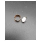 2 10K Yellow Gold (stamped) Items