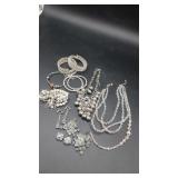 Silvertone Costume Jewelry