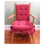 Maple Armchair with Padded Cushions