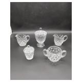 Fostoria 5 Piece Lot