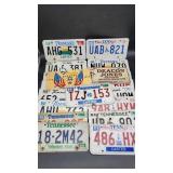 18 Various Tennessee and Misc Automotive Tags
