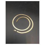 14K (stamped) Yellow Gold Herringbone Chain
