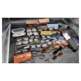 Box of Mens and Womens Eyeglasses