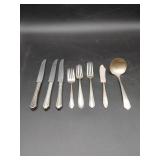 17 Pcs. Antique Flatware