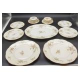 41 Pcs. "Rosalinde" Theodore Haviland China