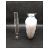 2 Flourintine Collection Vases
