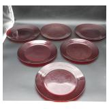 16 Red Ruby 10 inch Plates