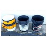 3 - 5 gallon Buckets & Bucket Tool Carrier