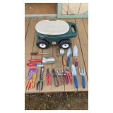 Gardening Stool and Tools