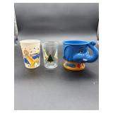 3 Themed Cups