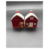 Barn Themed Salt and Pepper Shakers