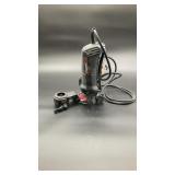 Rotozip Hand Router with Discarge Attachment