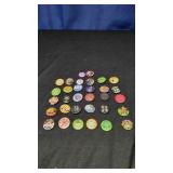 Ninja Turtles, Friends, Hogwarts Jacket/Hat Pins