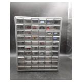 39 Toy Cars in Plastic Organizer