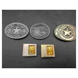 5 Belt Buckles