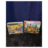Construction Site & Fairy Tale Castle Puzzles