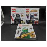 3 Lego Visual Dictionary Books