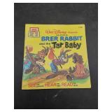 Vtg Disney Brer Rabbit and the Tar Baby Paperback