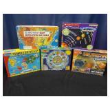 World Map Puzzle, Planets Puzzle, USA & Misc