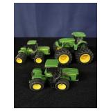 3 John Deer Toy Tractors