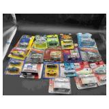 17 Various Brand Toy Cars NIB