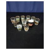 11 Advertising Shot Glasses