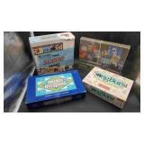 4 Vtg Board Games