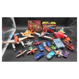 Various Disney Pixar Cars and Planes