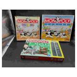 3 Monopoly Board Games