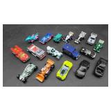 17 Hot Wheels & Misc Brand Cars