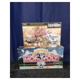 Axis & Allies & Deluxe Edition Monopoly Games