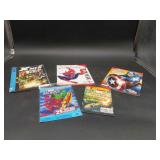 Superman, Spiderman & X-Men Books/Coloring Books
