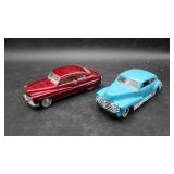 2 1940s Diecast Cars