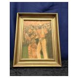 Framed Expressionist Artwork