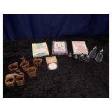 3 Longaberger Cookie Molds, Salt/Pepper Shakers