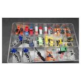 Miniature Construction Trucks, Equipment & Signs
