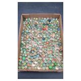 Quart Jar of Marbles