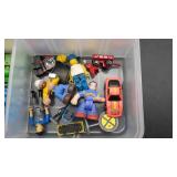 Box of Miniature Thomas the Train, Race Cars