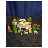 Wooden Farm Animals & misc