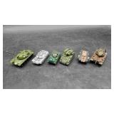 Metal Toy Tanks