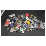 Bag of Misc Keychains
