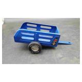 Nylint Blue Metal Trailer