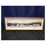 Norman Rockwell Scene Wall Hanging