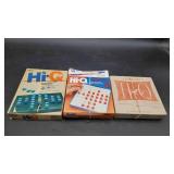3 Puzzle Hi Q Travel Games
