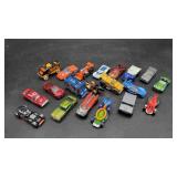 20 Hot Wheels, Matchbox & Misc Cars