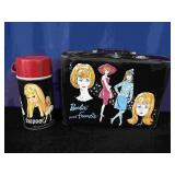 Barbie and Francie Plastic Lunch Box