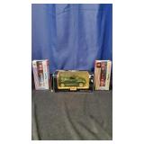 2 Gas Pumps & Diecast PT Cruiser