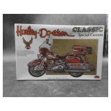Sealed Harley Davidson 1/12 Scale Model Kit