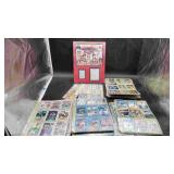 62 Binder Pages of MLB Cards & 1995 Atlanta