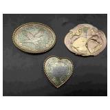 3 Belt Buckles